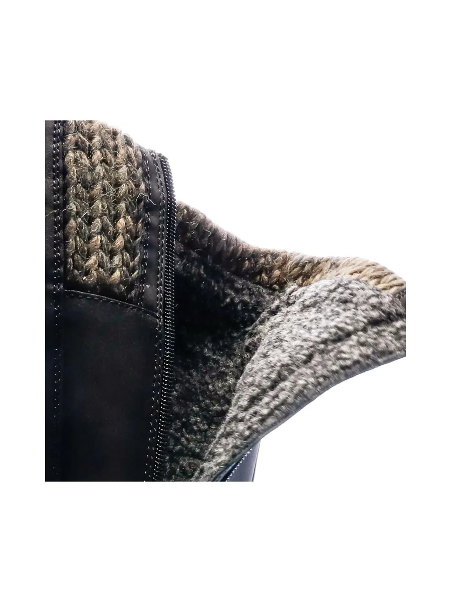 Bottes Gris Anthracite Femme Relife Grivione 8
