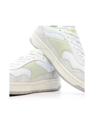 Baskets Blanc/Jaune Femme TBS ALMERIA 7