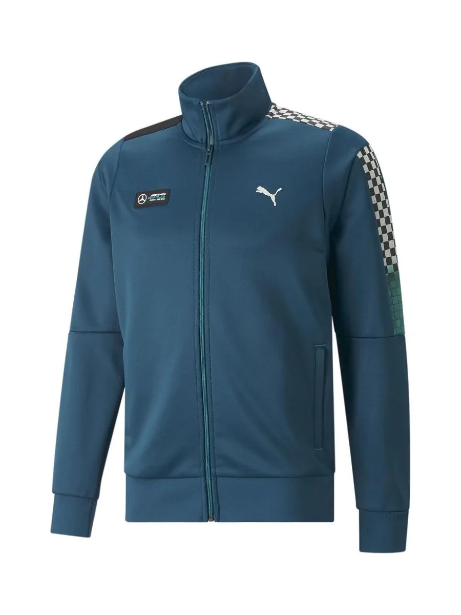 Veste Bleu Canard Homme Puma Mercedes-AMG Mapf1 533577 2