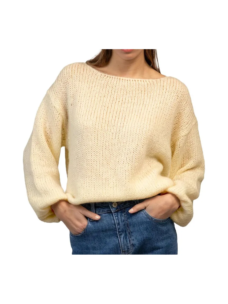 Pull Jaune Femme An'ge Jade 1