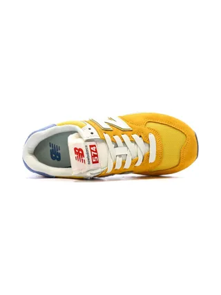 ML574 Baskets Jaune Moutarde Femme New Balance 4