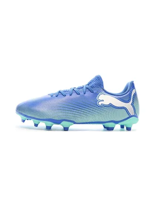 Chaussures de football Bleu Homme Puma Future 7 FG/AG 1