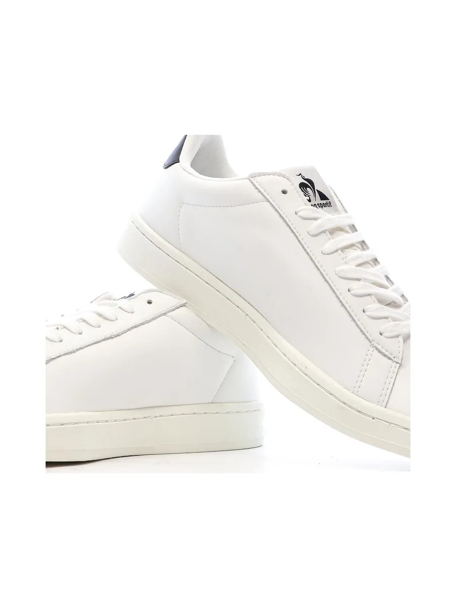 Baskets Blanches/Noires Homme Le Coq Sportif Classic Soft 8