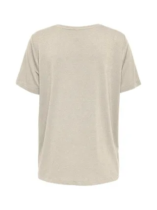 T-shirt Beige Femme Only Harly 2