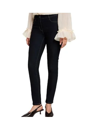 Jean Skinny Bleu foncé Femme Morgan PARDA1 1