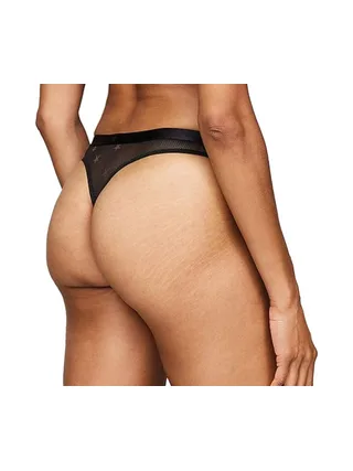 String Noir Femme Tommy Hilfiger Thong Black 2