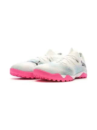 Chaussures de football Blanc/Rose Homme Puma Match Future 7 6