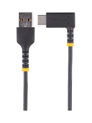 1ft USB A to C Charging Cable Angled 3