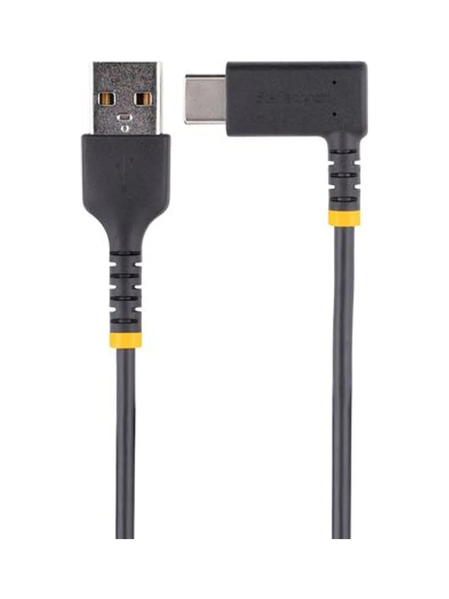 1ft USB A to C Charging Cable Angled 3
