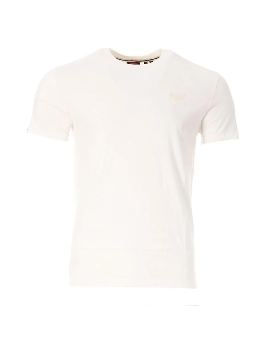 T-shirt Beige Homme Superdry Vintage LogoR6Ts 1