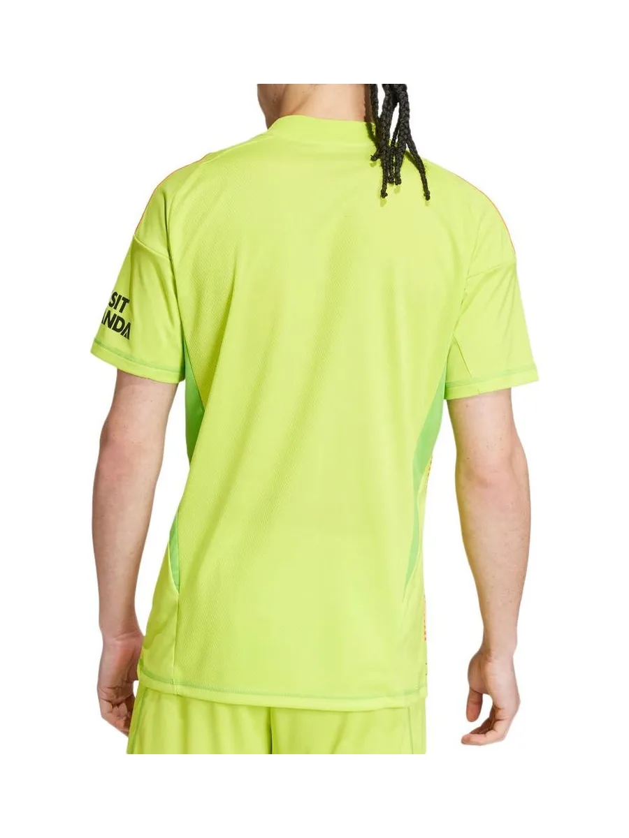 Arsenal Maillot de Gardien Jaune Homme Adidas 24/25 3