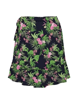 Jupe Noir/Vert Femme Only Onlnova Life Merle 2