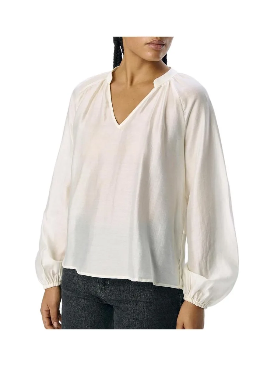 Blouse Fluide écrue Femme Vero Moda Heidi 2