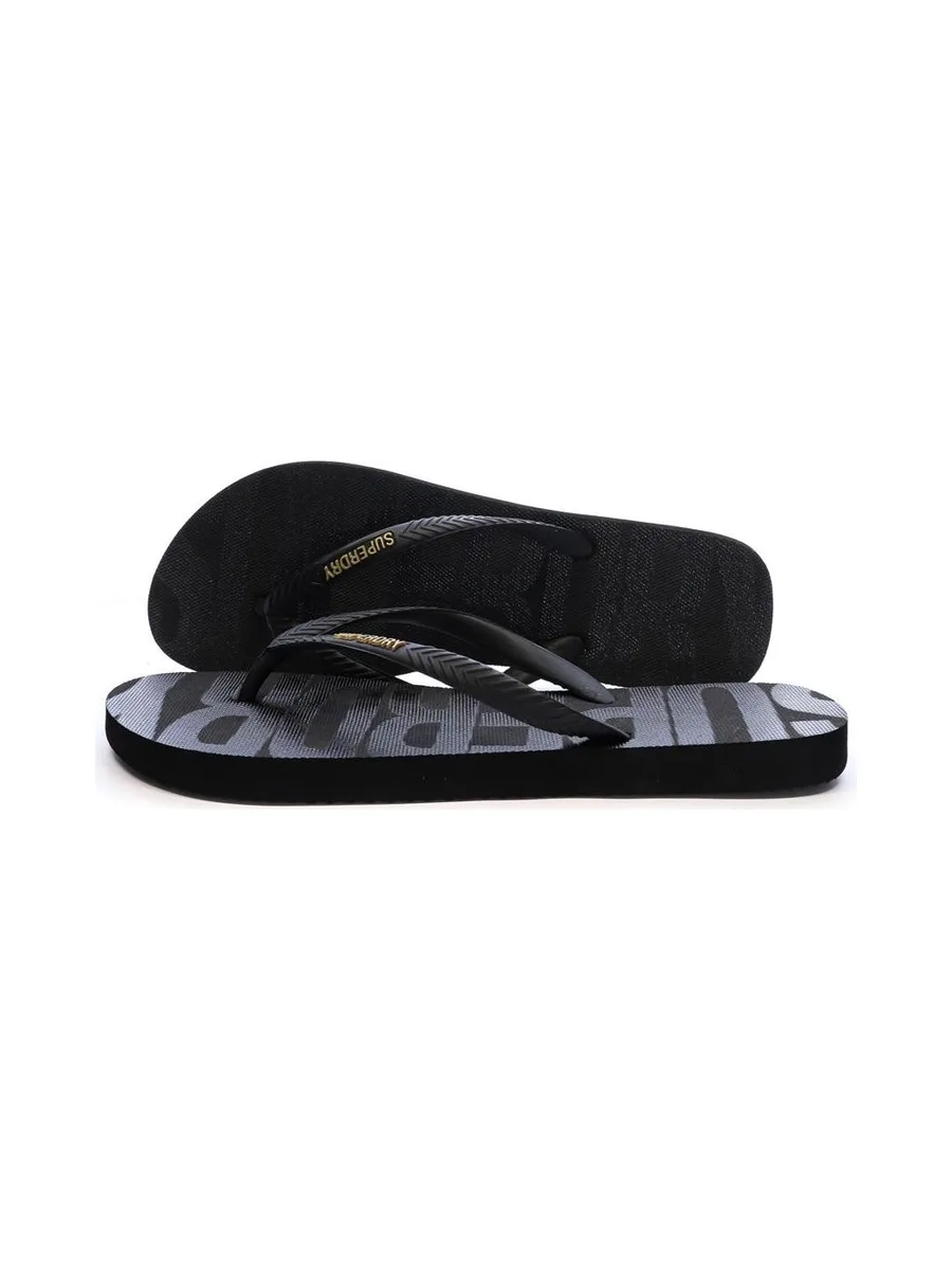 Tongs Noir Superdry Essental Flip Flop 2