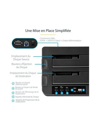 StarTech.com SDOCK2U33RE media duplicator 7