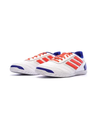 Chaussures de Futsal Blanches/Rouges/Bleu Homme Adidas Super Sala 2 6
