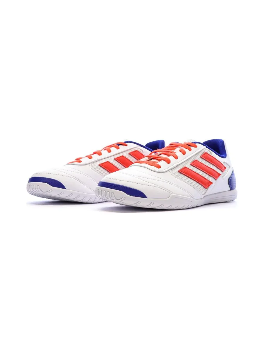 Chaussures de Futsal Blanches/Rouges/Bleu Homme Adidas Super Sala 2 7