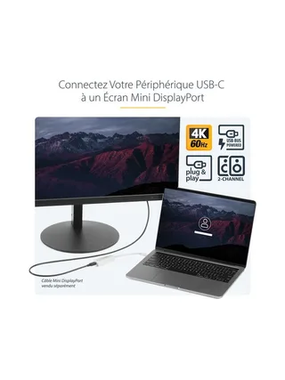 USB-C to Mini DisplayPort Adapter - 4K60 8