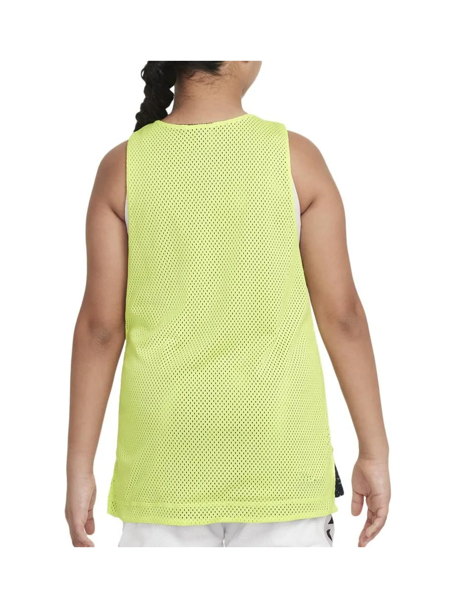 Maillot de Basketball Réversible Jaune/Noir Garçon/Fille Nike Reversible Jsy Tank 3