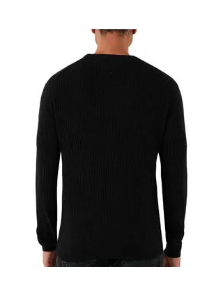 Pull Noir Homme Tommy Hilfiger Pima MW0MW40449 2
