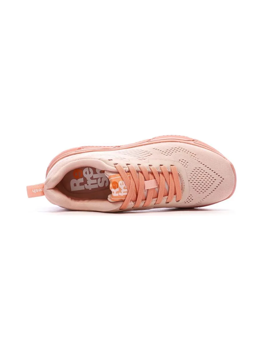 Baskets Rose Femme Refresh 175022 5