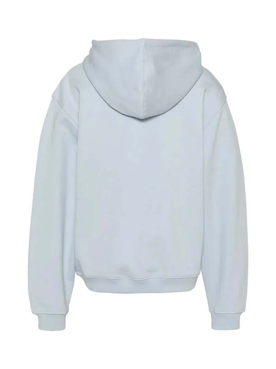 Sweat Bleu Clair Femme Schott SWHBRODEDW 3