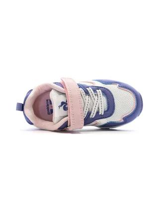 Baskets Bleu/Rose Fille Le Coq Sportif Lsc Runner 4