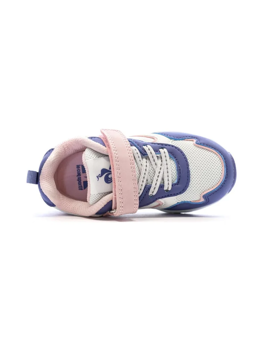 Baskets Bleu/Rose Fille Le Coq Sportif Lsc Runner 5