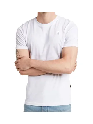 T-shirt Blanc Homme G-Star Raw D25949 1