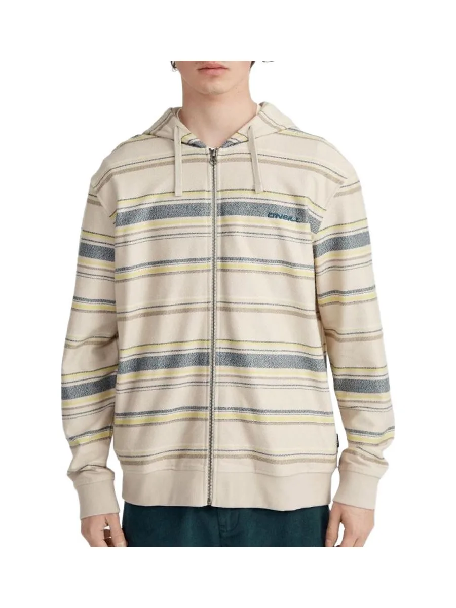 Sweat zippé Écru Homme O'Neill Bavaro 2