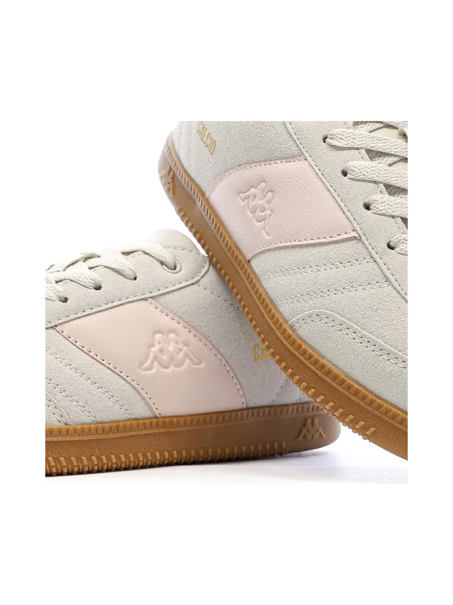 Baskets Gris/Rose Femme Kappa Mattea Suede 8