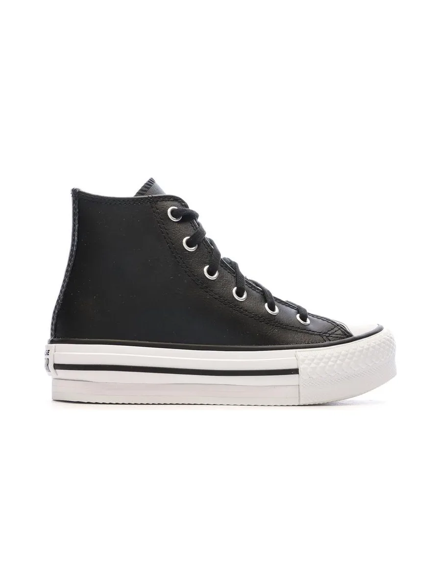 Baskets Noires Fille Converse All Star Eva 3