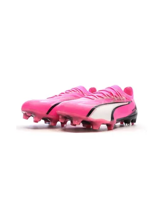 Chaussures de Football Roses/Noires Homme Puma Ultra Ultimate 6