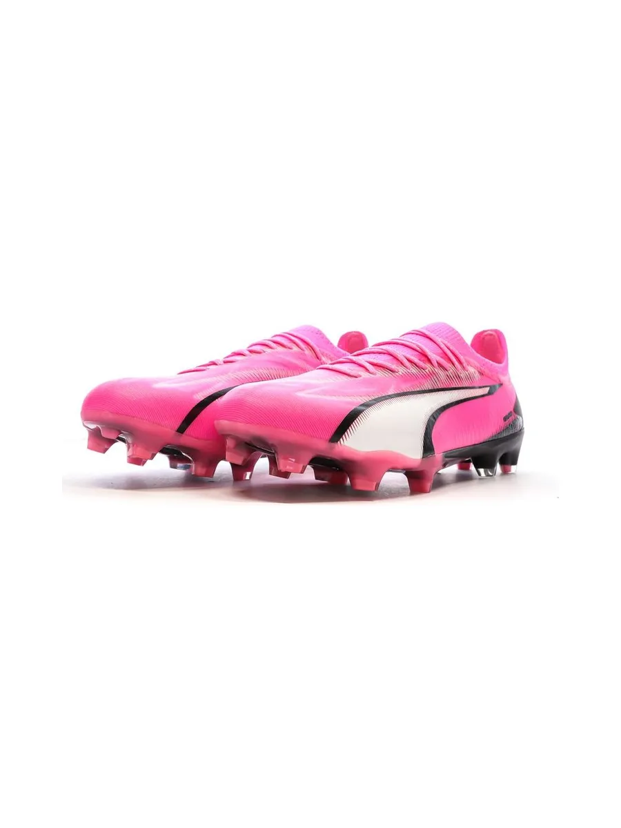 Chaussures de Football Roses/Noires Homme Puma Ultra Ultimate 7