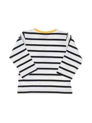 T-shirt Marine/Blanc à rayures Enfant EOM Loris 2