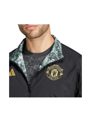 MANCHESTER UNITED Veste Noire Homme Adidas 4