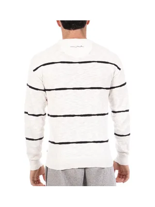 Pull Blanc/Noir Homme Teddy Smith Lizio 2