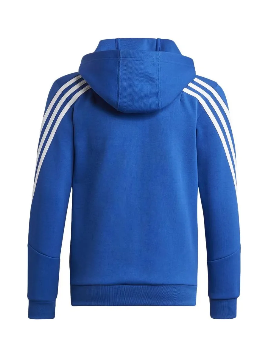 Sweat Zippé Bleu Garçon Adidas HN6173 3