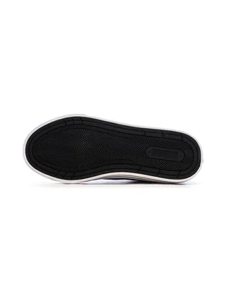 Baskets Blanches/Noires Femme Puma Court Classic 5