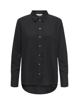 Chemise Noir Femme JDY Linen 3