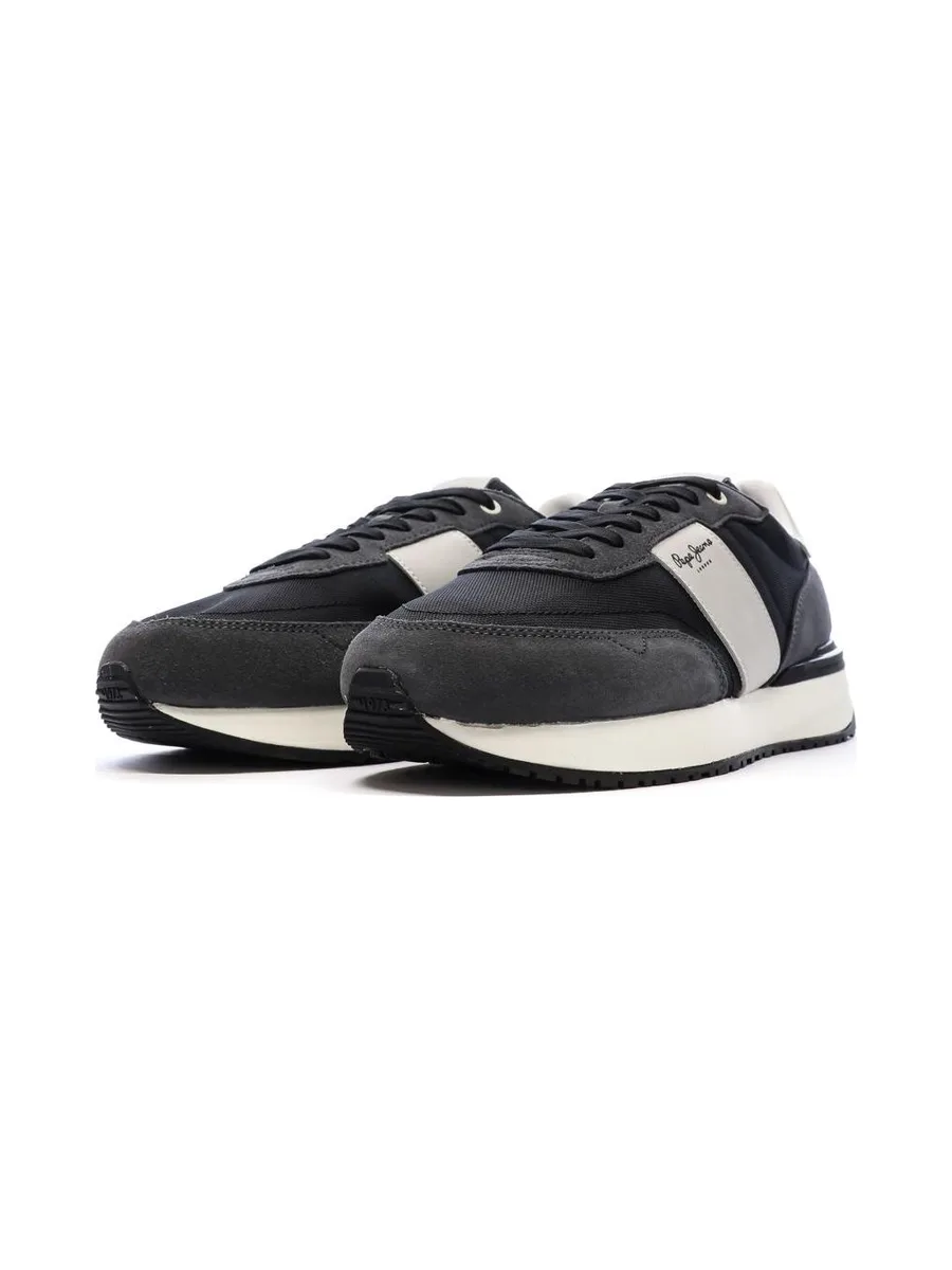 Baskets Noir Homme Pepe jeans Buster Supra 7