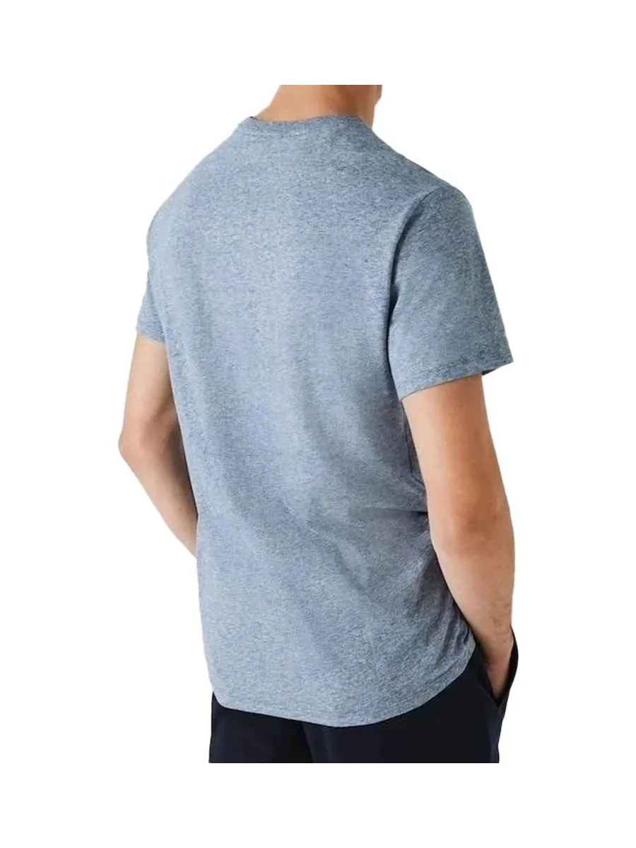 T-shirt Bleu Homme Lacoste TH6709-1GF 3