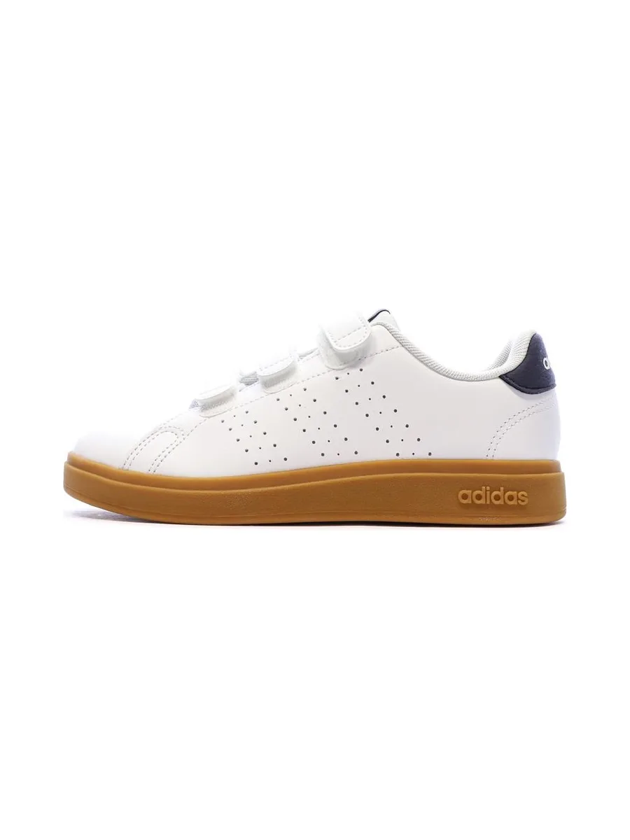 Baskets Blanches Garçon Adidas Advantage Base 2