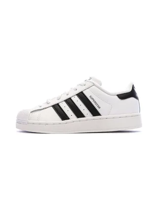 Superstar Baskets Blanc/Noir Mixte Adidas 1