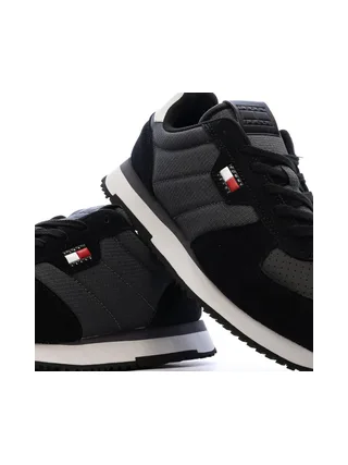 Baskets Noir Homme Tommy Hilfiger Runner Flag 7