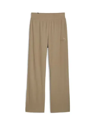 Pantalon Marron Femme fluide Femme Puma waist Stght 1