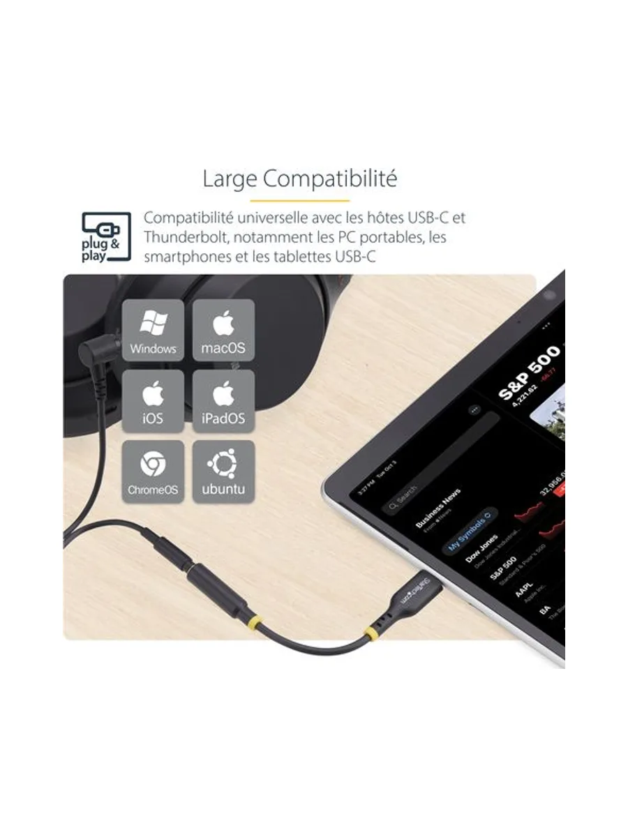 USB-C Audio Adapter to 3.5mm TRRS Jack 11