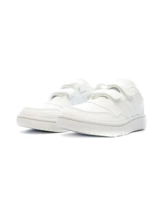 Baskets Blanches Garçon Adidas Hoops 6