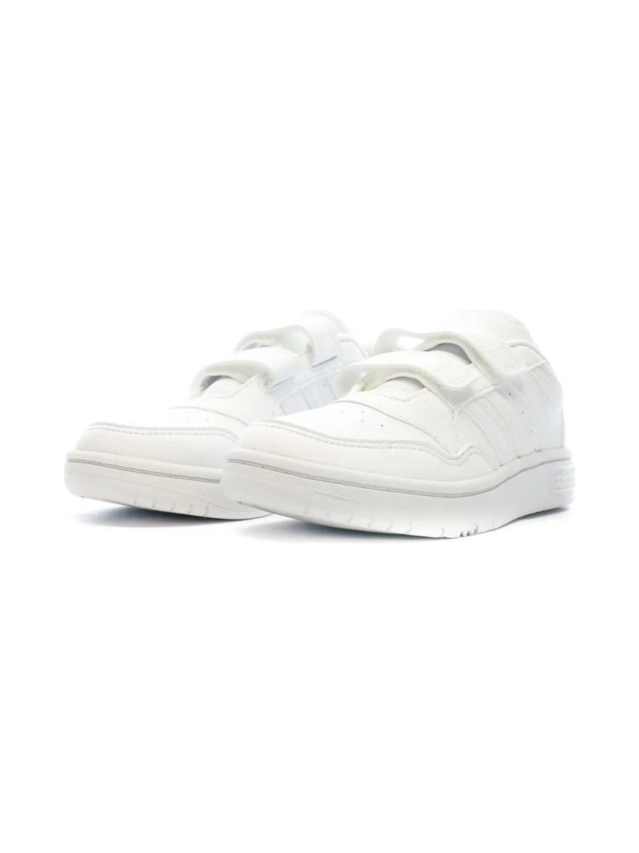Baskets Blanches Garçon Adidas Hoops 7