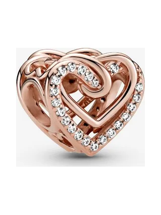 Pandora - Charm Cœur en plaqué or rose 14 carats (réf. 2) 1